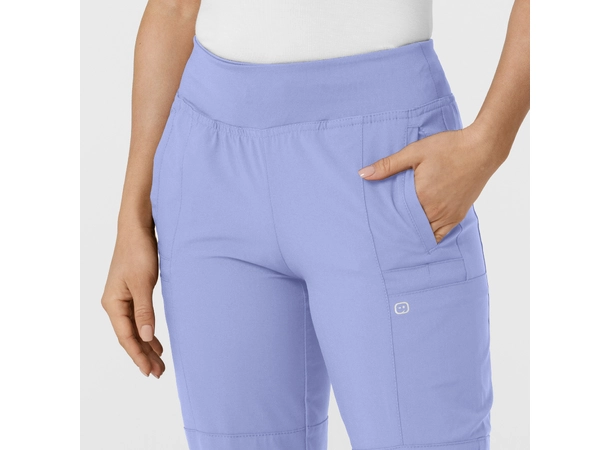 W123 Damebukse med strikk i ben Ceil Blue XL 