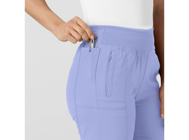 W123 Damebukse med strikk i ben Ceil Blue XL 