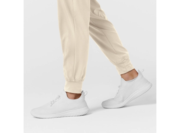 W123 Damebukse med strikk i ben Khaki M 