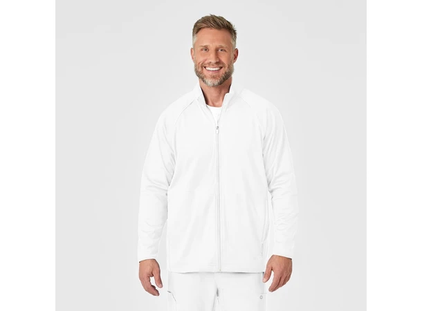 W123 Herrejakke med frontlommer White XXL 
