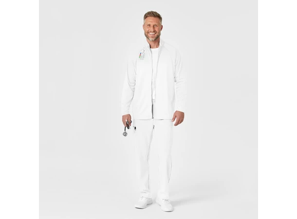 W123 Herrejakke med frontlommer White XXL 