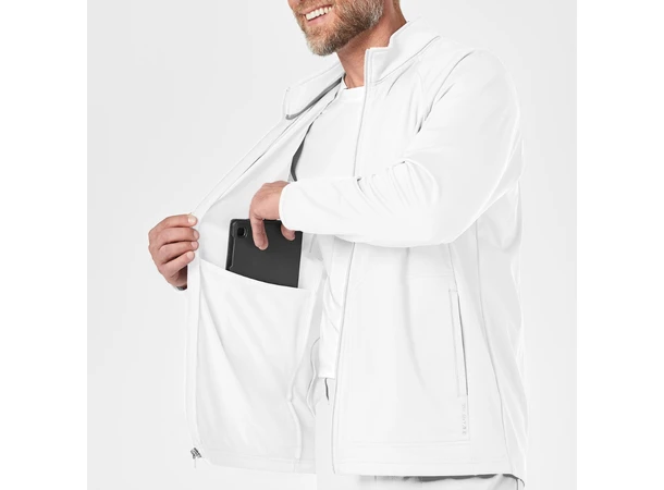 W123 Herrejakke med frontlommer White XXL 