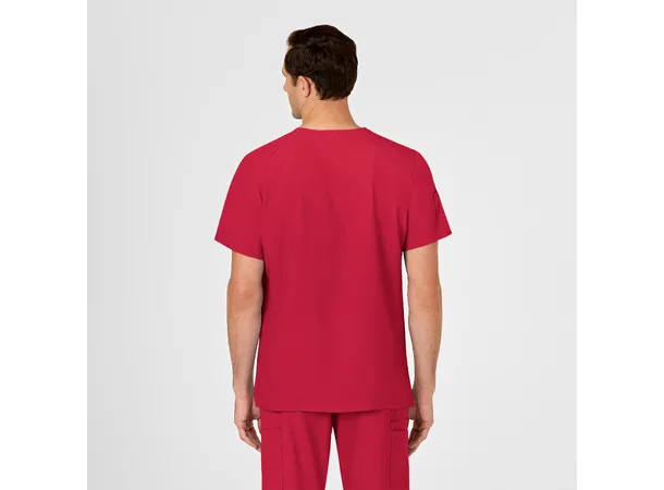 W123 Herretunika med V-hals Red XXL 