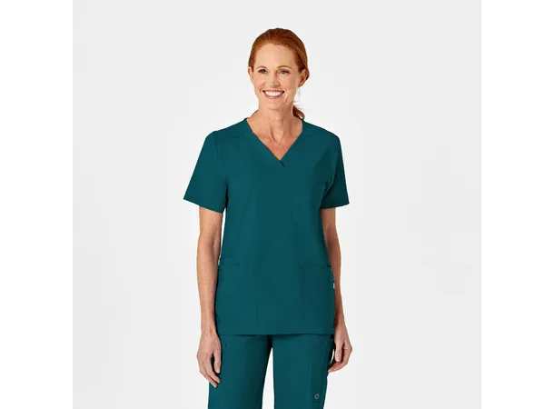 W123 Unisex tunika med 4 lommer Caribbean Blue S 