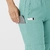 W123 Damebukse med strikk i ben Turquoise XS 