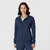 Renew Knit Damejakke med hette Navy XXL 