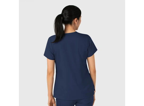 Boundless Dametunika med kurvet V-hals Navy XXS 