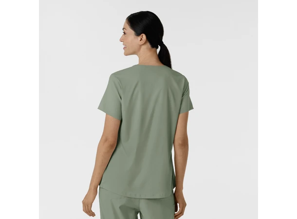 Boundless Dametunika med kurvet V-hals Sage L 