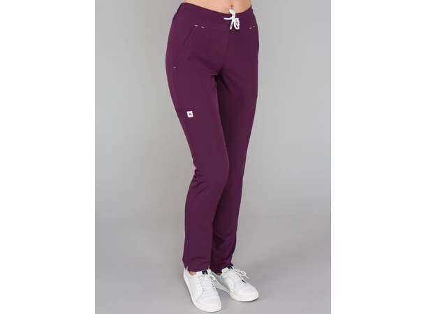 DYNAMIC Damebukse med snøring i livet Plum XXL 