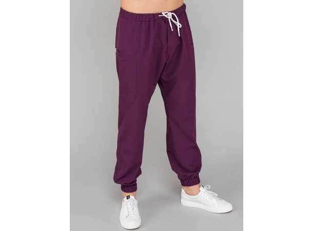 ENERGY Herrebukse med strikk i ben Plum XL 