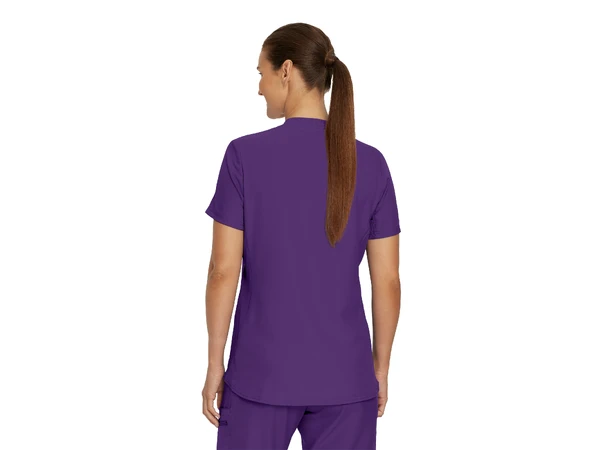 Forward Dametunika med buet V-hals Eggplant M 