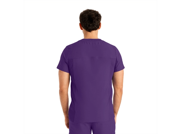 Forward Herretunika med V-hals Eggplant M 