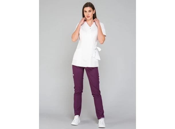 LIV Dametunika med snøring i livet White XS 