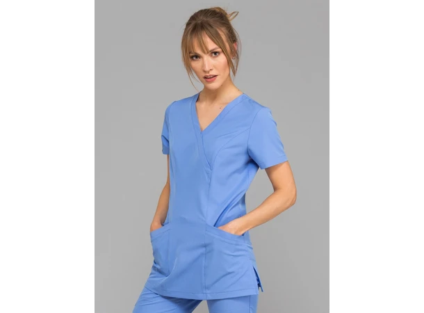 MIA Dametunika med Y-hals Blue XL 