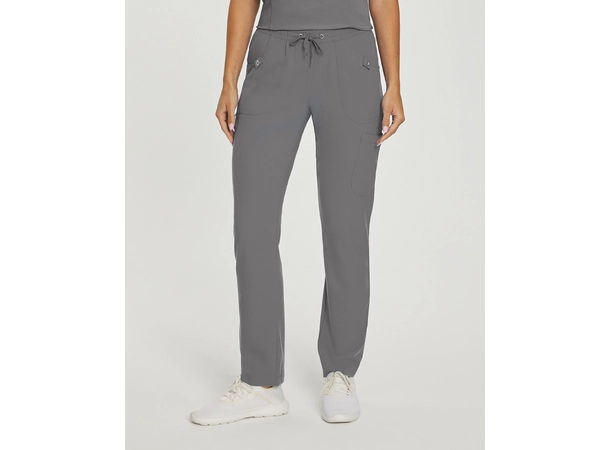 Marvella bukse med smale ben Steel Grey L 