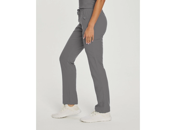 Marvella bukse med smale ben Steel Grey L 