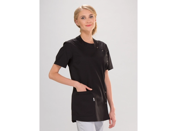 PAULA FLEX Dametunika med rund hals Black S 