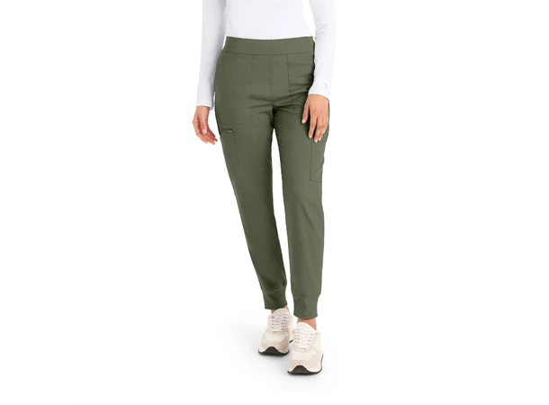 ProFlex Damebukse med strikk i ben Olive Moss M 