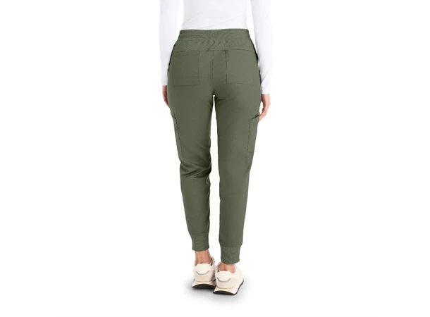 ProFlex Damebukse med strikk i ben Olive Moss M 