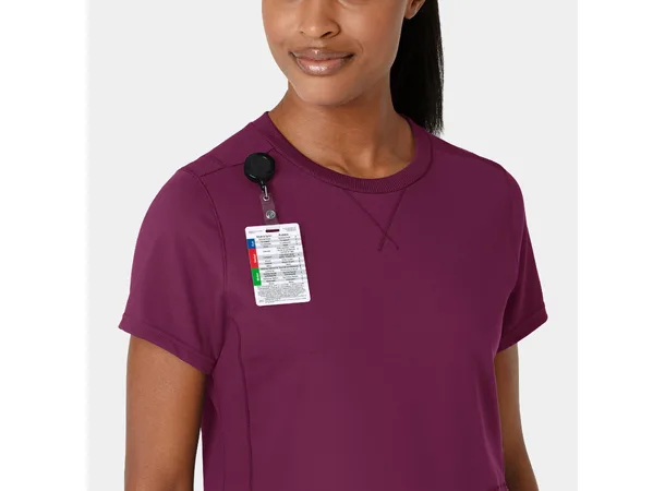 Renew Knit Dametunika med rund hals Wine S 