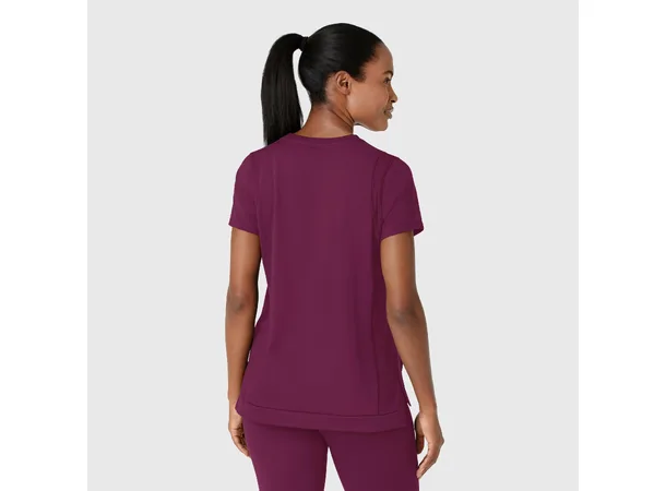Renew Knit Dametunika med rund hals Wine S 