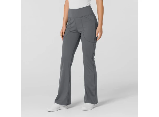 Renew Knit Yogabukse med strikk i livet Pewter XL 