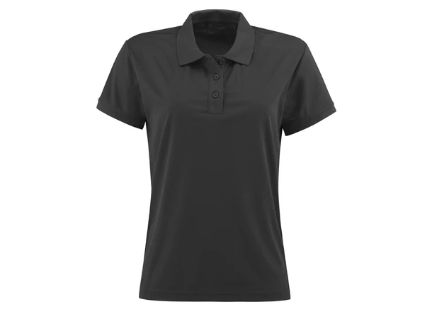 Sportive Polo Dame Sort  M 