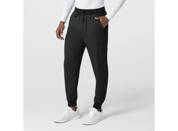 Thrive Herrebukse med snøring i livet Black L 