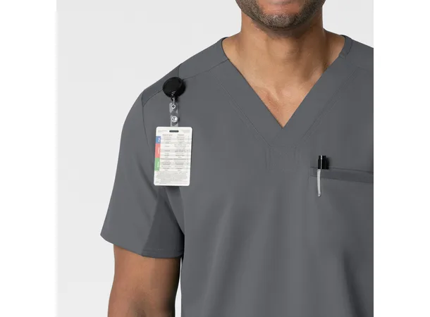 Thrive Herretunika med brystlomme Pewter L 
