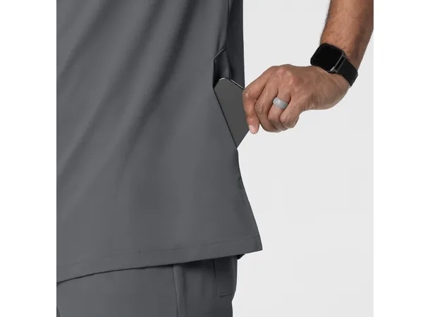 Thrive Herretunika med brystlomme Pewter L 