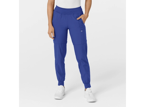 W123 Damebukse med strikk i ben Galaxy Blue L 