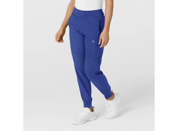 W123 Damebukse med strikk i ben Galaxy Blue L 