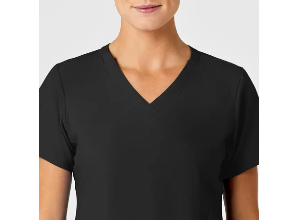 W123 Dametunika med V-hals Black XL 