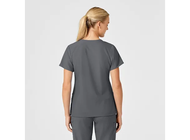 W123 Dametunika med V-hals Pewter L 