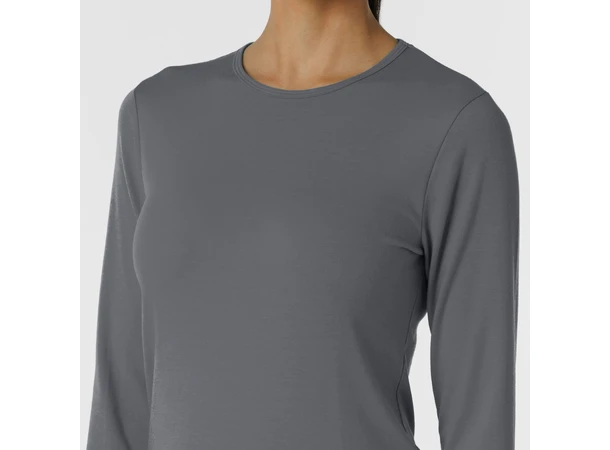 W123 Langermet T-shirt Pewter S 