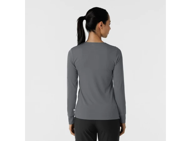 W123 Langermet T-shirt Pewter S 