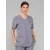 AVA Dametunika med splitt i siden Steel Grey XL 