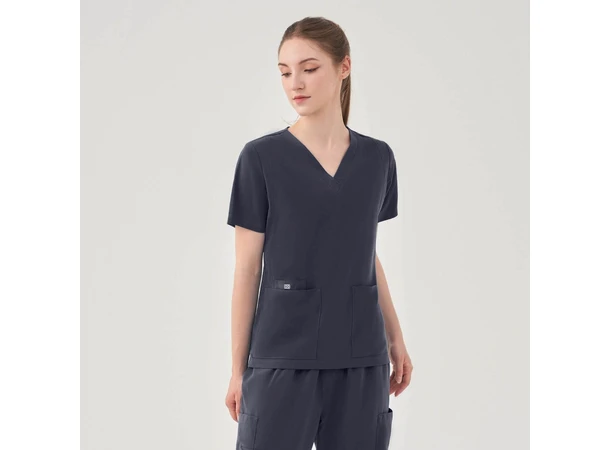 AURORA Dametunika med fem lommer Charcoal L 