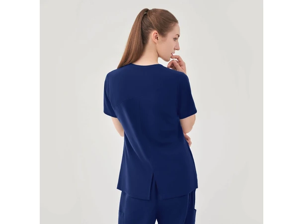 AURORA Dametunika med fem lommer Navy M 