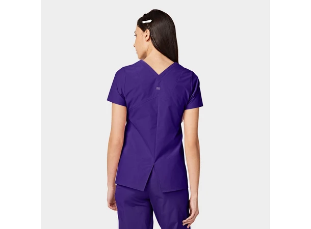 CRESSY Dametunika med V-hals Dark Purple L 