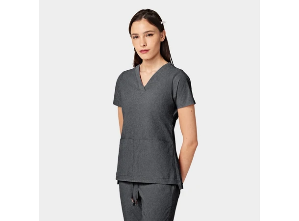 CRESSY Dametunika med V-hals Heather Grey XXL 