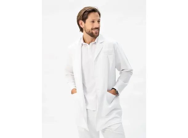 Edward Legefrakk for herre Pure White M 