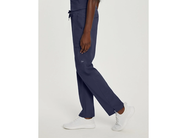 FIT Damebukse med strikk i livet Navy M 