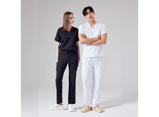 JESSE Unisexbukse White XL 