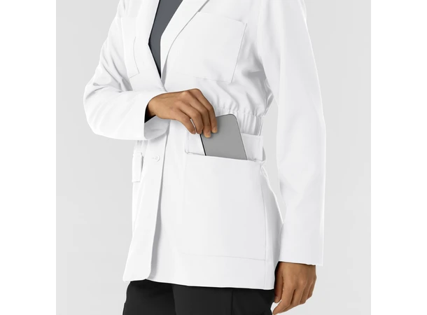 Layers Dame blazer labfrakk White XL 