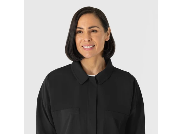 Nurtur Dame skjortejakke Black L 