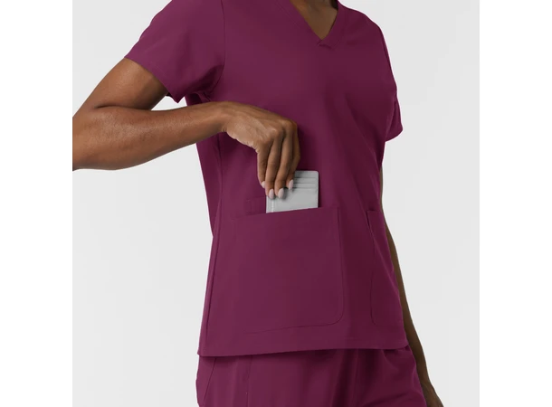 Nurtur Dametunika med forlenget passform Wine XXL 