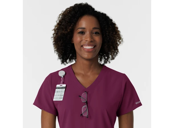 Nurtur Dametunika med forlenget passform Wine XXL 