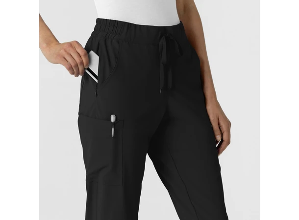 Renew Damebukse med strikk i ben Black 3XL 