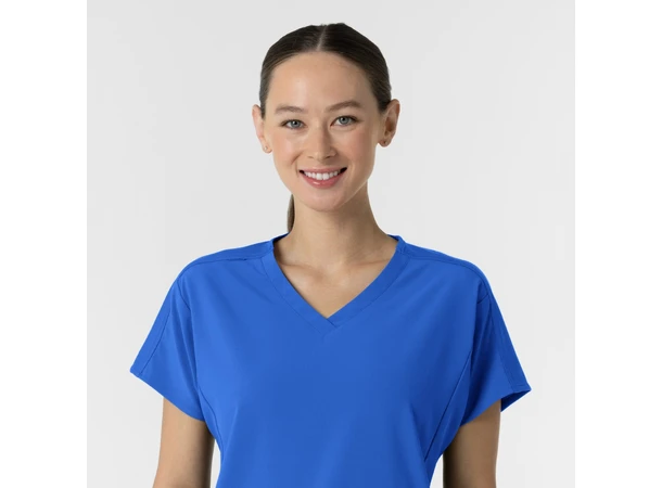 Renew Dametunika med V-hals Royal 3XL 